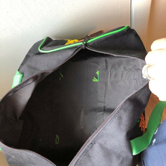 Vintage Horse Racing Duffel Belmont - Picture 7 of 7